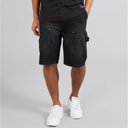 Brave Soul Herre Carpenter Shorts med Løst Fit Charc