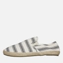 Brave Soul Herre Yacht Espadriller Creme/Sort Stribe Cream/ Black