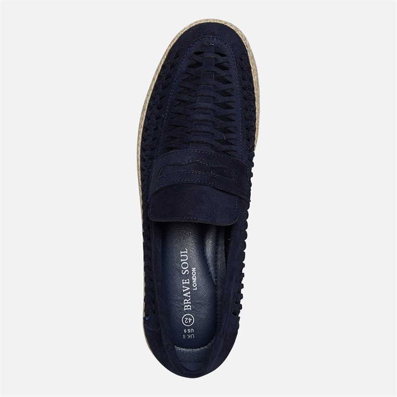 Brave Soul Herre Carlos loafers Navy - Billede 4
