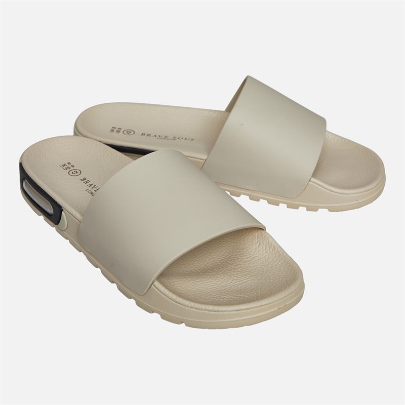 Brave Soul Herre Energi Sandaler Stone/Sort - Billede 1