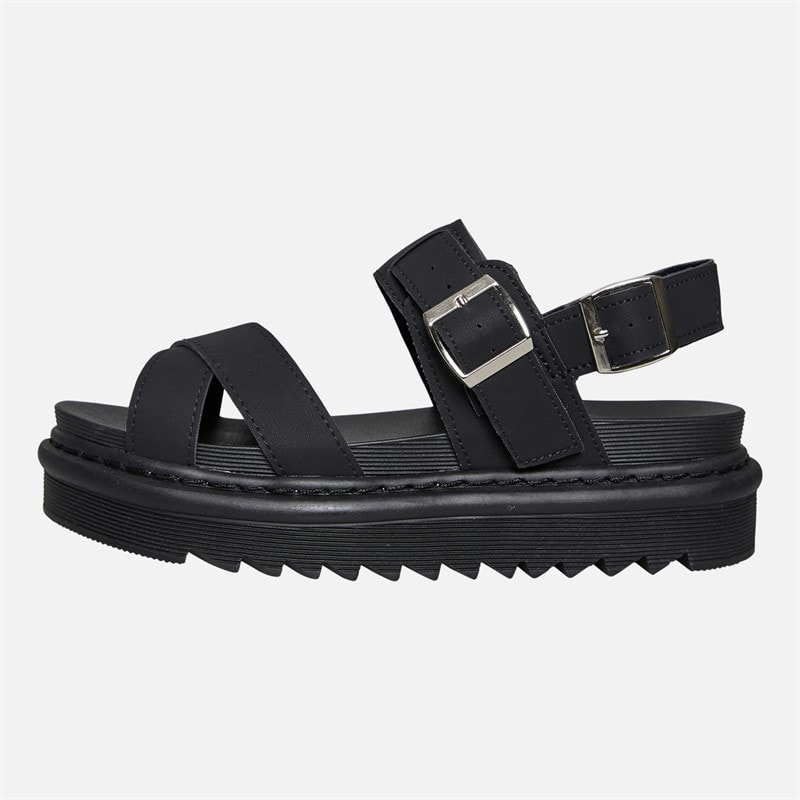 Brave Soul Dame Debbie ankelrem sandaler Sort - Billede 2