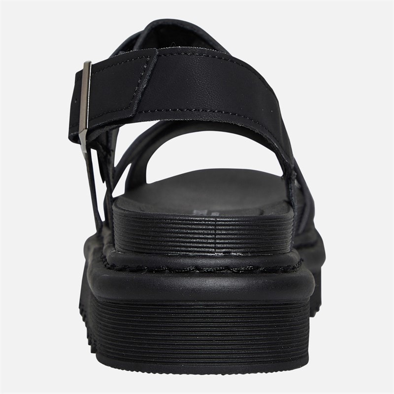 Brave Soul Dame Debbie ankelrem sandaler Sort - Billede 4
