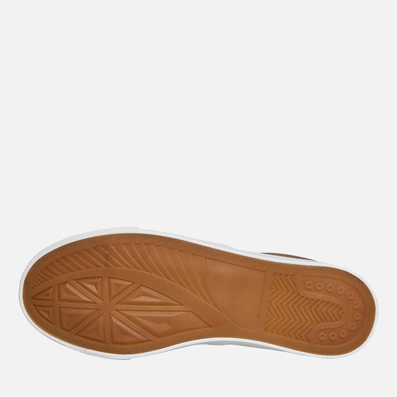 Brave Soul Dame Ster Gevatter Slip On Trænere Rose Gold Metallic - Billede 3