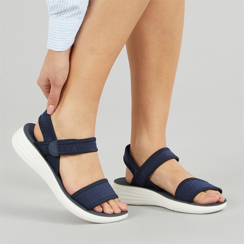 Brave Soul Dame Nova Ankelrem Sandaler Navy - Billede 1