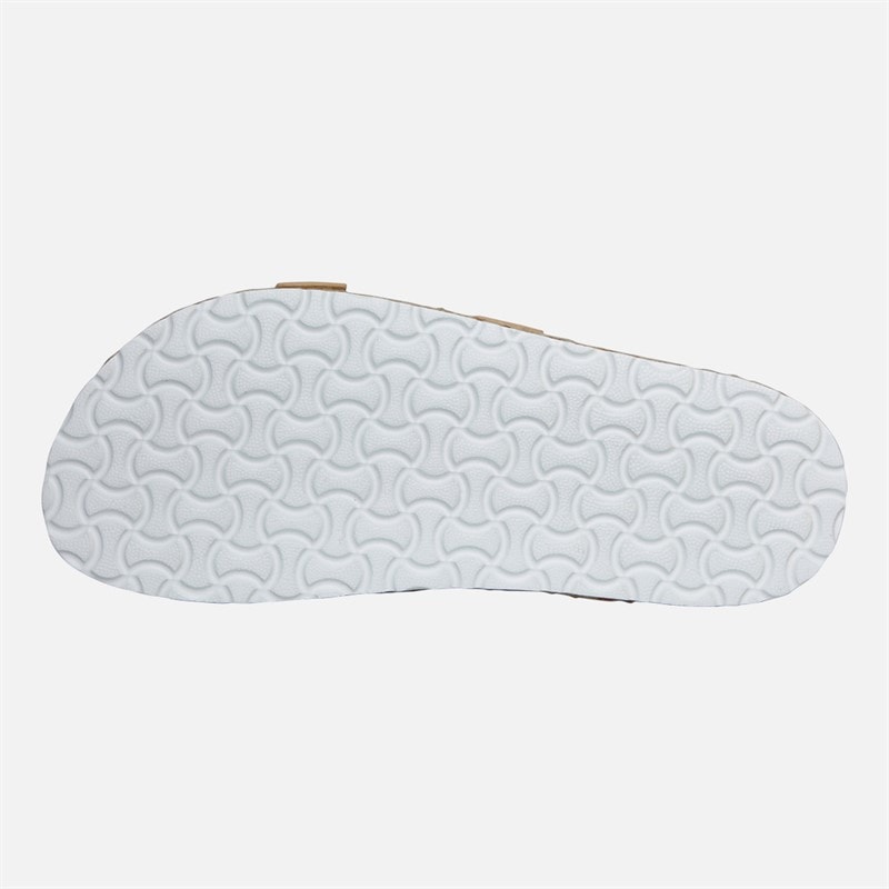 Brave Soul Dame Pantha 2 Dobbelt Spænde Platform Sandaler Rose Gold Metallic - Billede 3