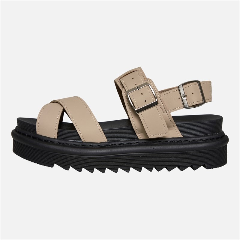 Brave Soul Dame Debbie ankelrem sandaler Sand Taupe - Billede 2
