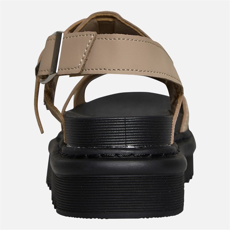 Brave Soul Dame Debbie ankelrem sandaler Sand Taupe - Billede 4