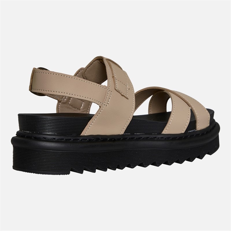 Brave Soul Dame Debbie ankelrem sandaler Sand Taupe - Billede 5