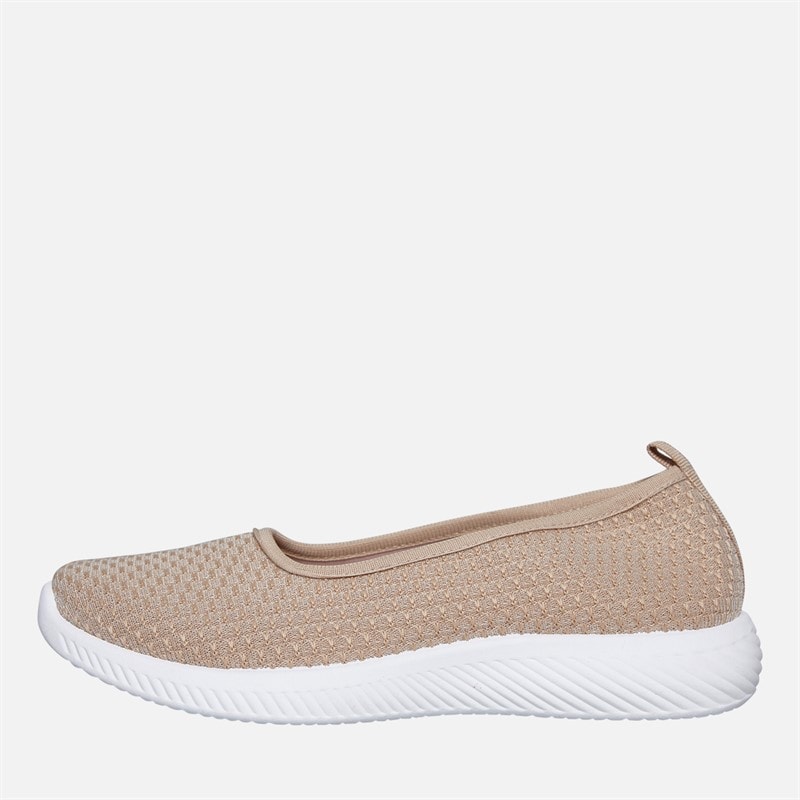 Brave Soul Dame Cali slip on sko Nude - Billede 2