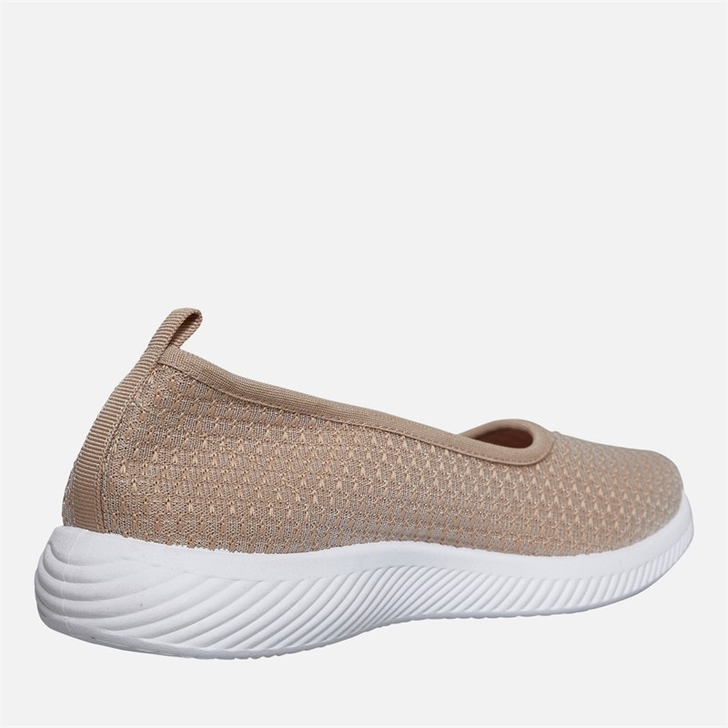 Brave Soul Dame Cali slip on sko Nude - Billede 5