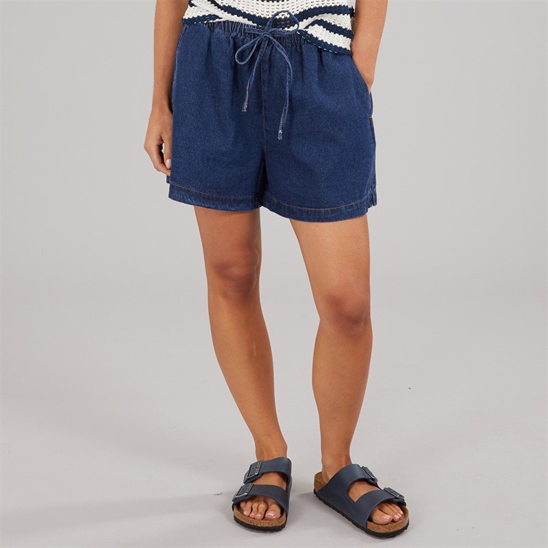 Brave Soul Dame denim shorts Indigo