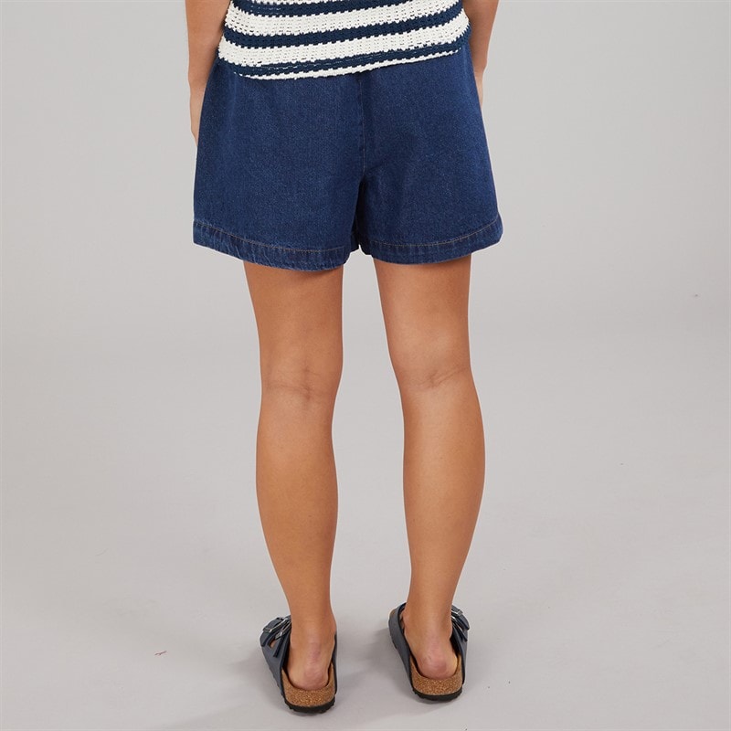 Brave Soul Dame denim shorts Indigo - Billede 2