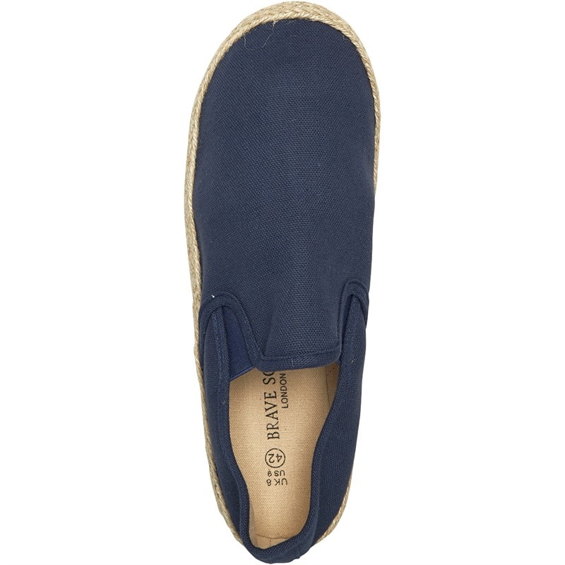 Brave Soul Herre Yacht Espadriller Marineblå - Billede 4