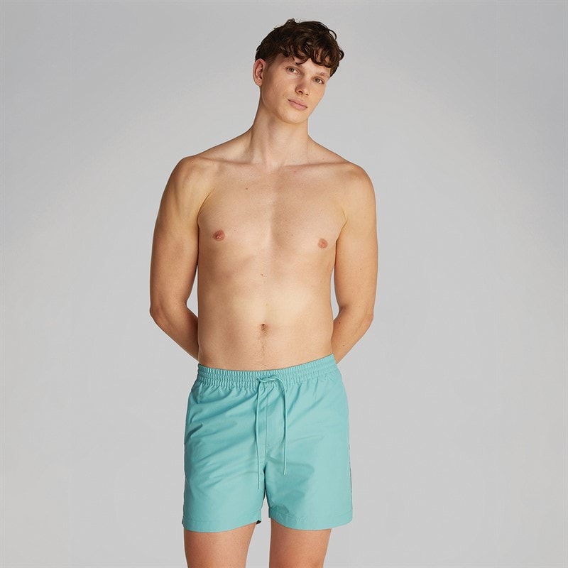 Calvin Klein Herre Badeshorts Saltwater Aqua