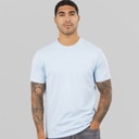 Calvin Klein Herre Micro Logo Crew Neck T-shirt Breezy Blue