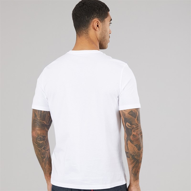 Calvin Klein Herre Sport Grafisk T-shirt Bright White - Billede 2