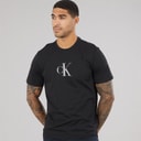 Calvin Klein Herre Kortærmet Supima Brystbroderet Polo Skjorte Sort