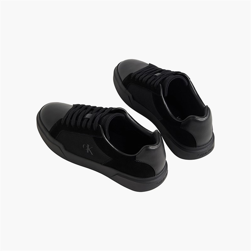 Calvin Klein Herre Chunky Cupsole Sneakers Triple Black - Billede 3