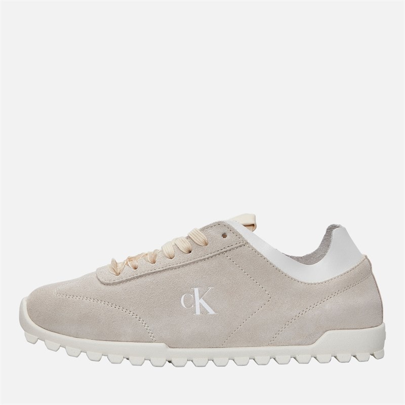 Calvin Klein Dame løbesko med lav profil Light Cashew