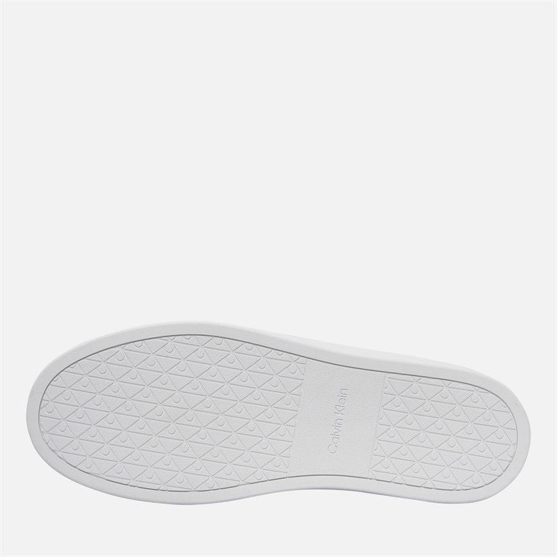 Calvin Klein Herre Klassiske Cupsole Træningssko Triple Bright White - Billede 2