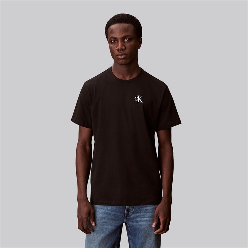 Calvin Klein Herre T-shirt Sort - Billede 2