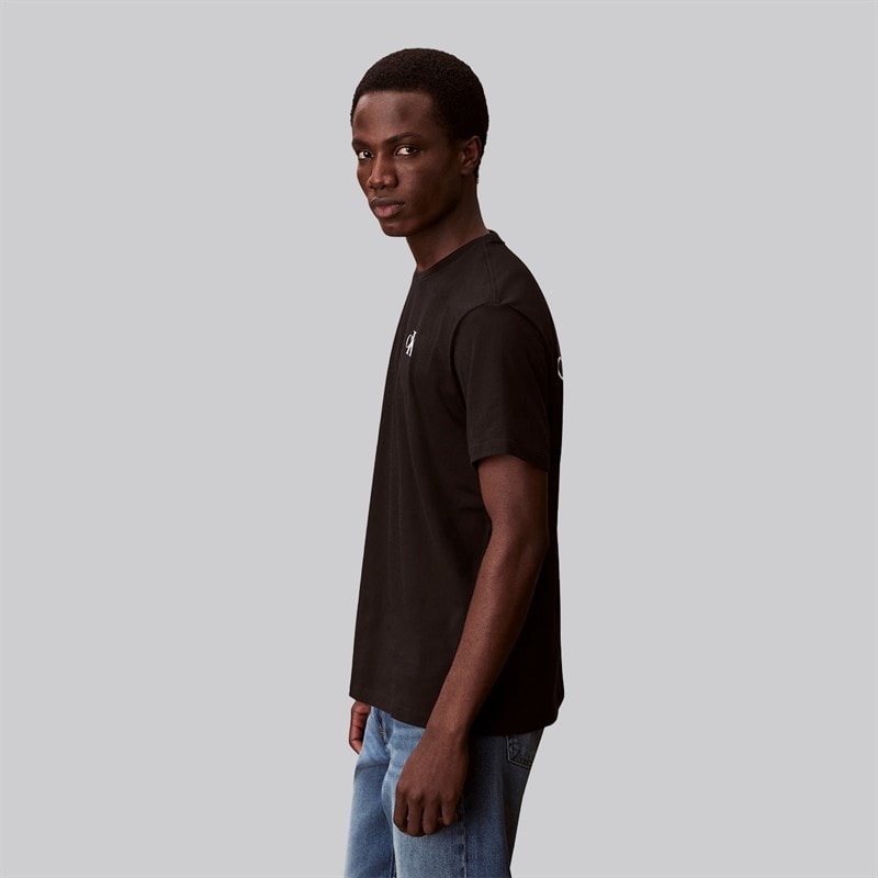 Calvin Klein Herre T-shirt Sort - Billede 3