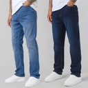 Closure London Herre Jeans Med Lige Ben Flerfarvet