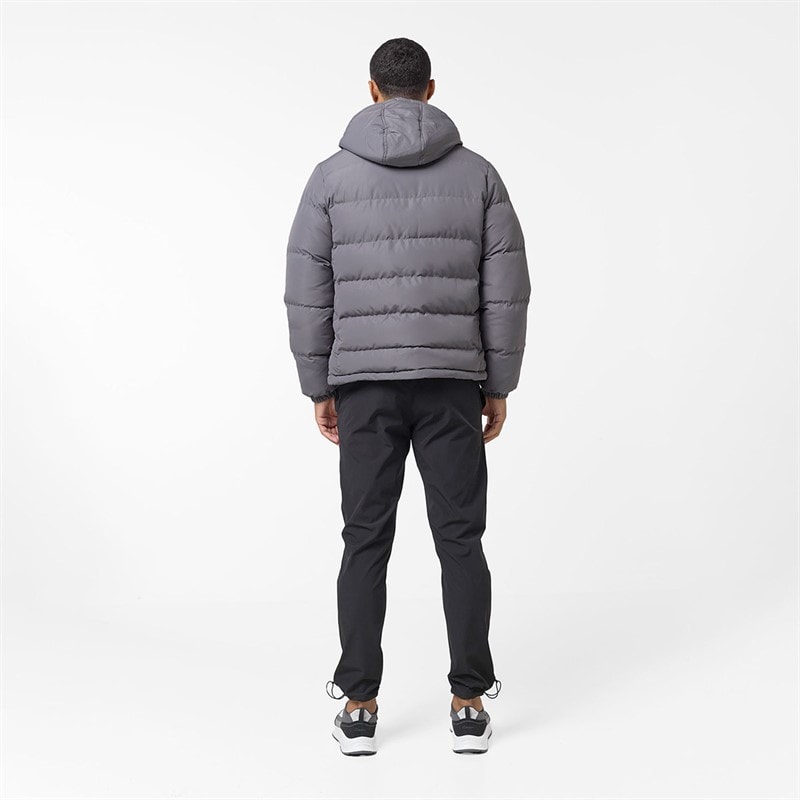 Closure London Herre Tech Logo Puffer Jakke Koksgrå - Billede 2