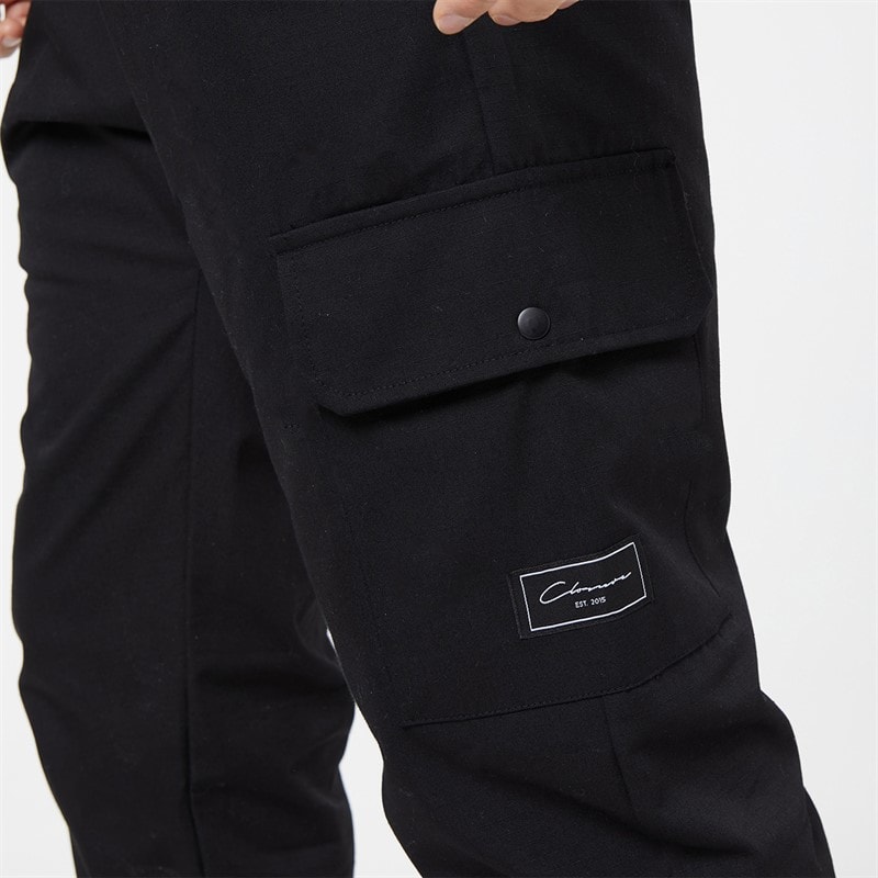 Closure London Herre Utility Cargo Bukser Sort - Billede 4