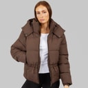 Closure London Dame justerbar talje puffer kaffe