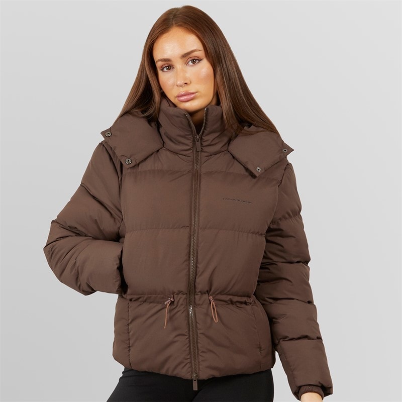 Closure London Dame justerbar talje puffer kaffe - Billede 3