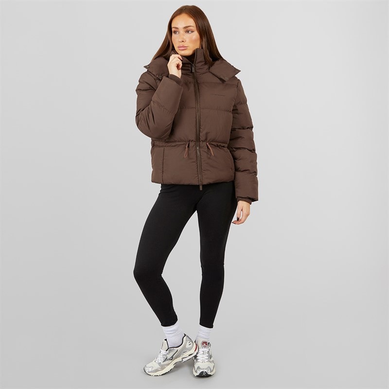 Closure London Dame justerbar talje puffer kaffe - Billede 5