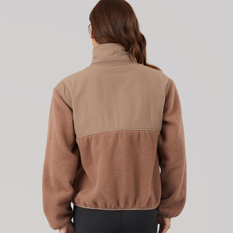 Closure London Dame Borg Tech Jakke Mokka - Billede 2