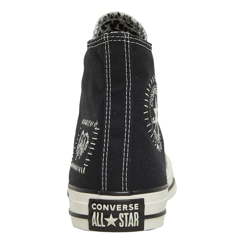 Converse Dame Chuck Taylor All Star Lærredgummisko Sort - Billede 3