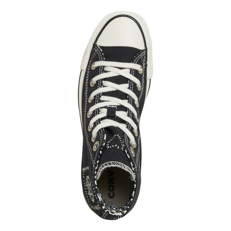 Converse Dame Chuck Taylor All Star Lærredgummisko Sort - Billede 4