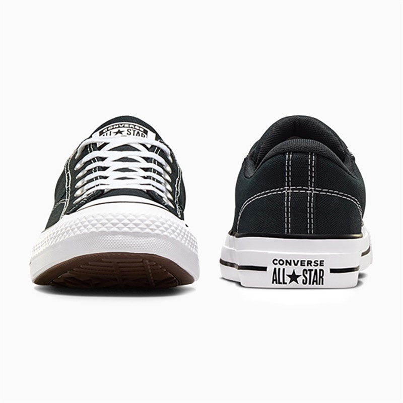 Converse Chuck Taylor All Star Malden Street Ox Træningssko Sort / Hvid / Sort - Billede 3
