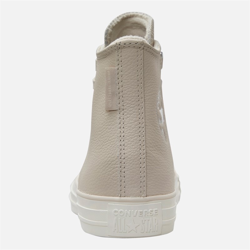 Converse Chuck Taylor All Star Hi Læder Sneakers Light Dune/Egret/Light Dune - Billede 3