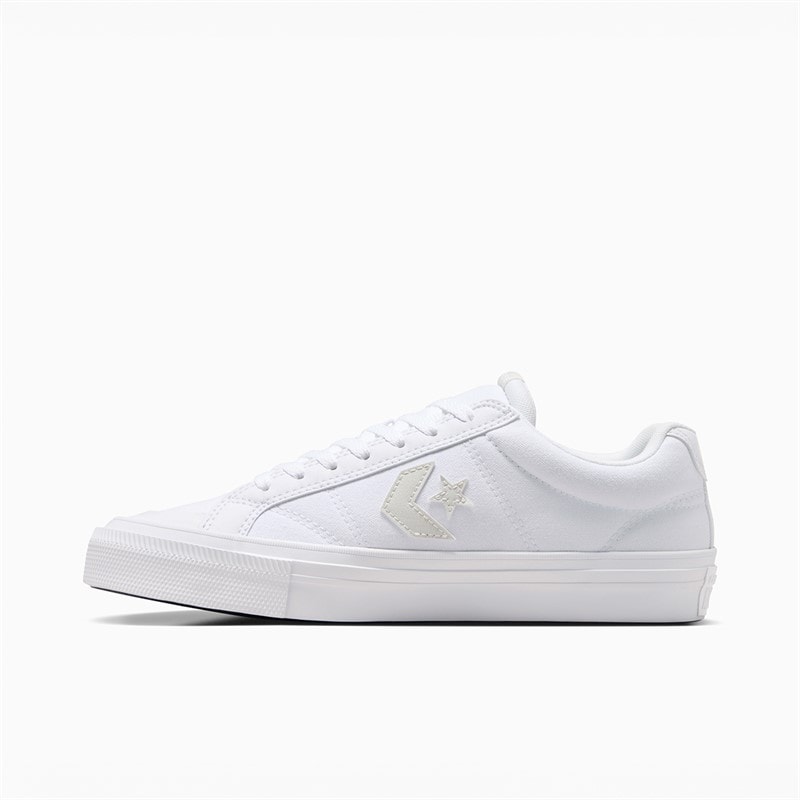 Converse Sport Casual Sko Hvid/Hvid/Barely Grey - Billede 5