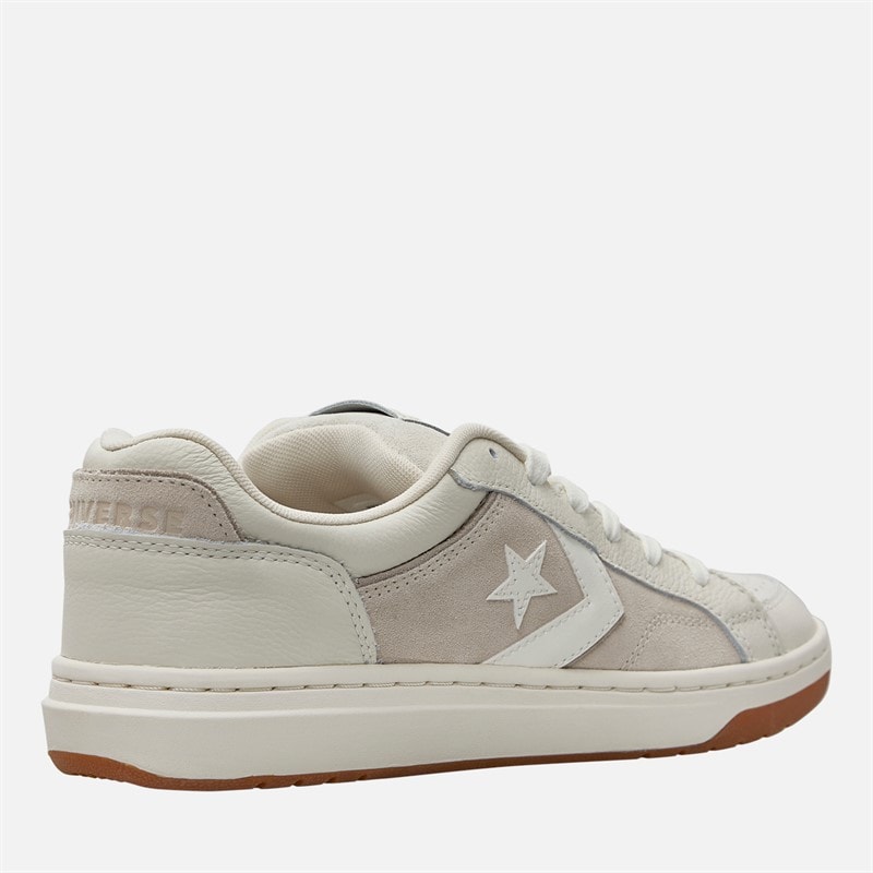 Converse Herre Pro Blaze Klassiske Ruskind Træningssko Light Dune/Egret/Papyrus - Billede 5
