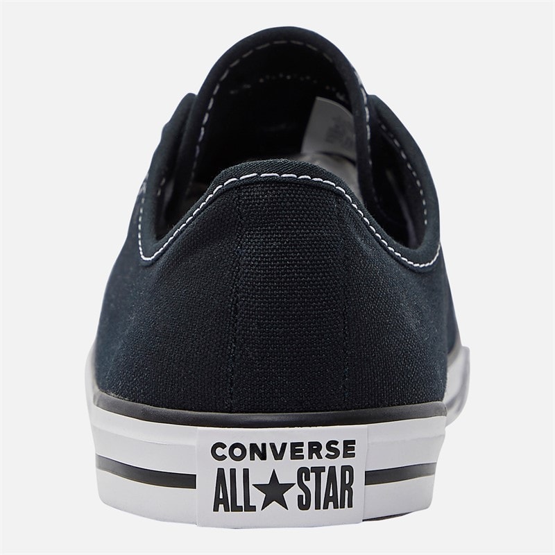 Converse Dame Chuck Taylor All Star Dainty Canvas Træningssko Sort/Hvid/Sort - Billede 3