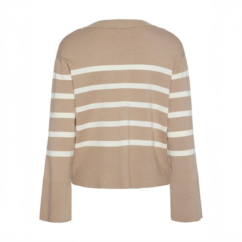 Pieces Dame Sia Cardigan Silver Mink - Billede 2