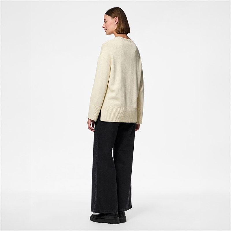 Pieces Dame Ava Sweater Birch - Billede 3