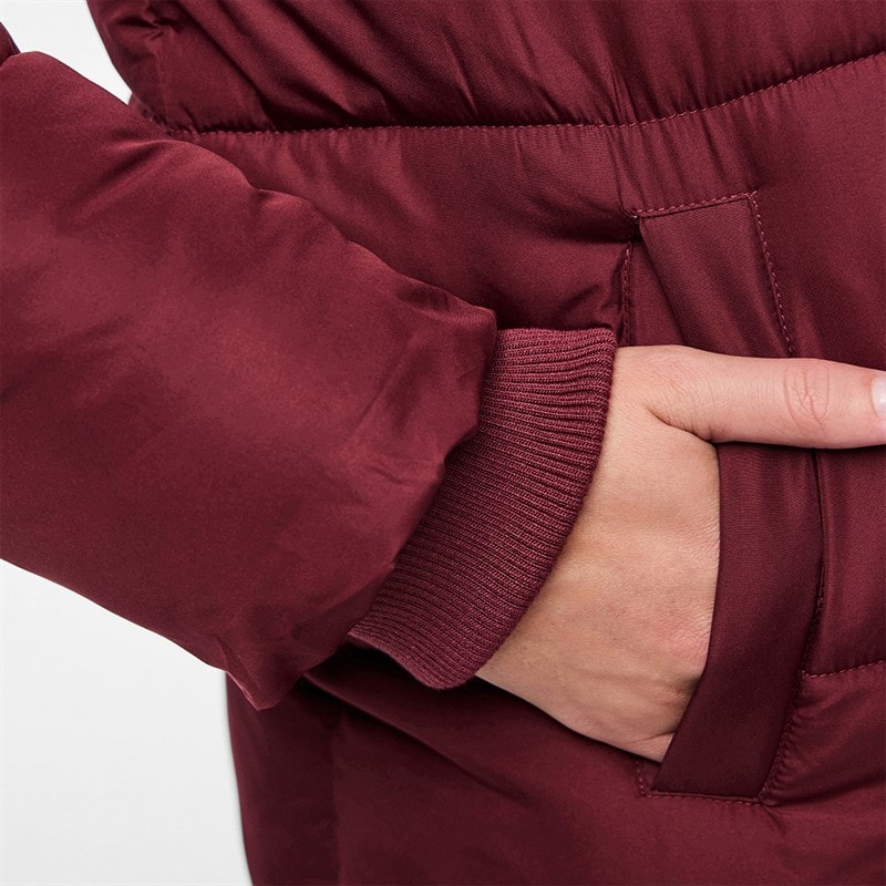 Pieces Dame Janni Lang Dunjakke Tawny Port - Billede 5