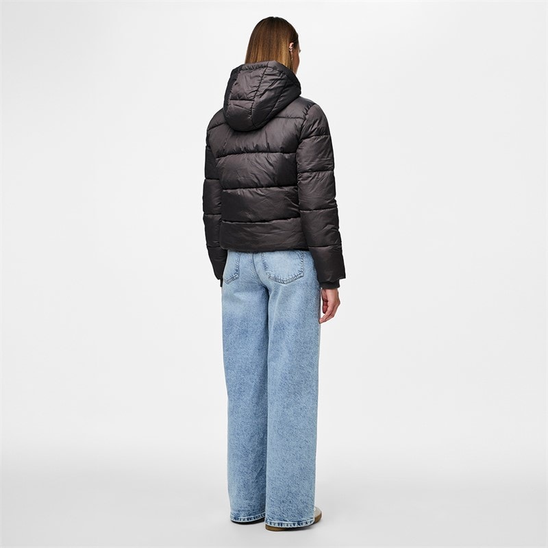 Pieces Dame Janni Kort Puf Jakke Magnet - Billede 2