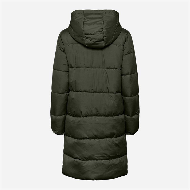 Pieces Dame Janni Lang Dunjakke Forest Night - Billede 2