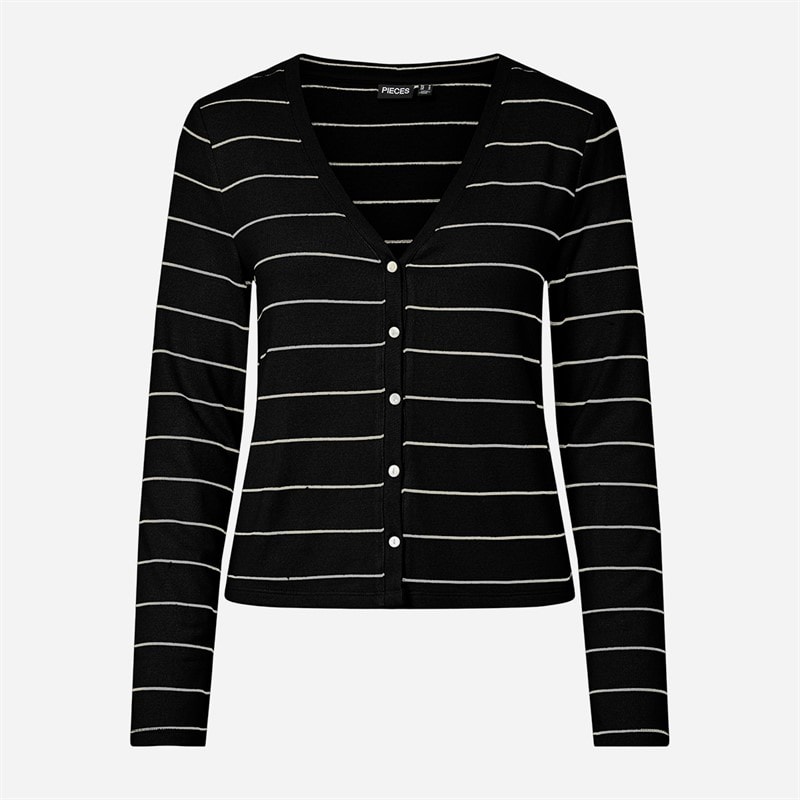 Pieces Dame Bria Cardigan Sort