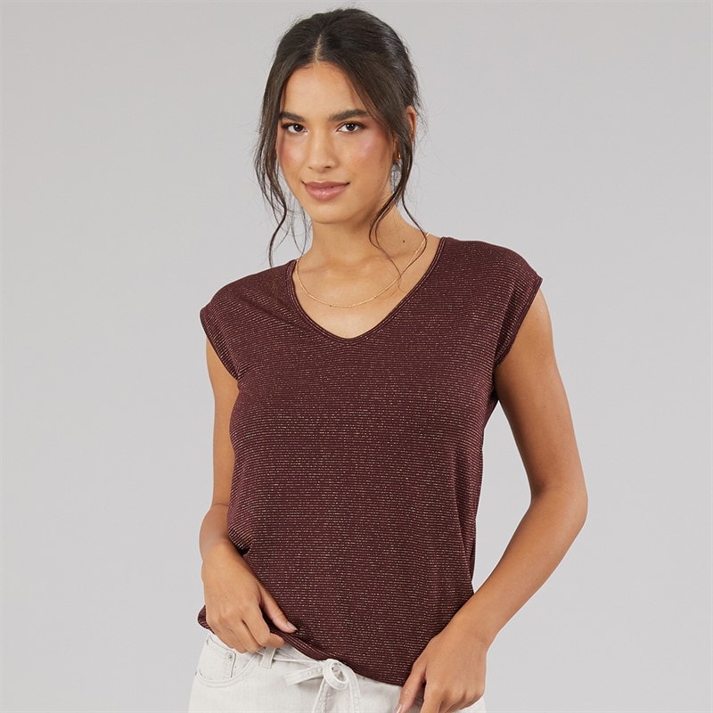 Pieces Dame Buffy Tanktop Winetasting - Billede 2
