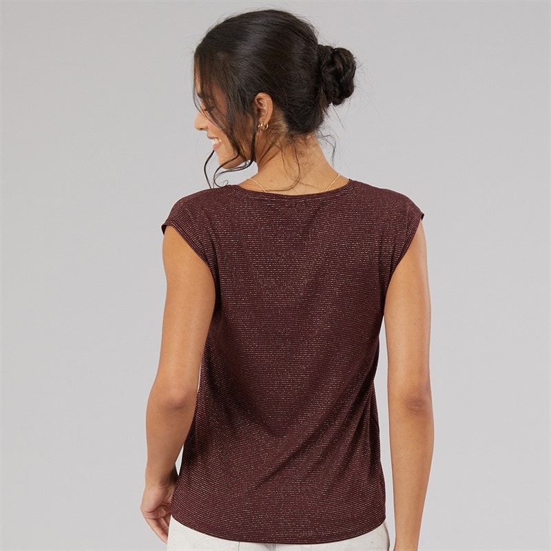 Pieces Dame Buffy Tanktop Winetasting - Billede 3