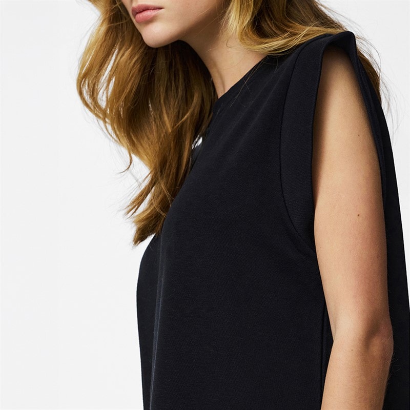 Pieces Dame Chilli Maxi Kjole Sort - Billede 3