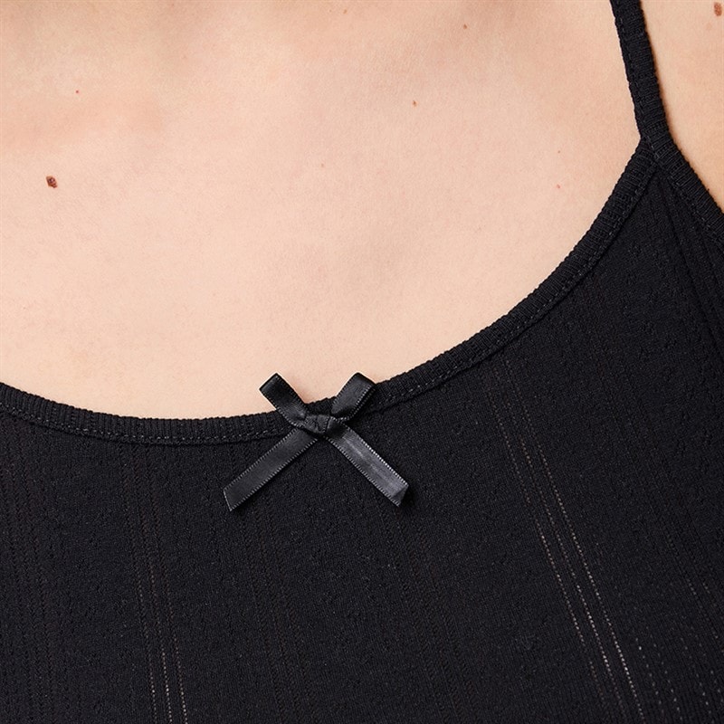 Pieces Dame Marie Vest Sort - Billede 3